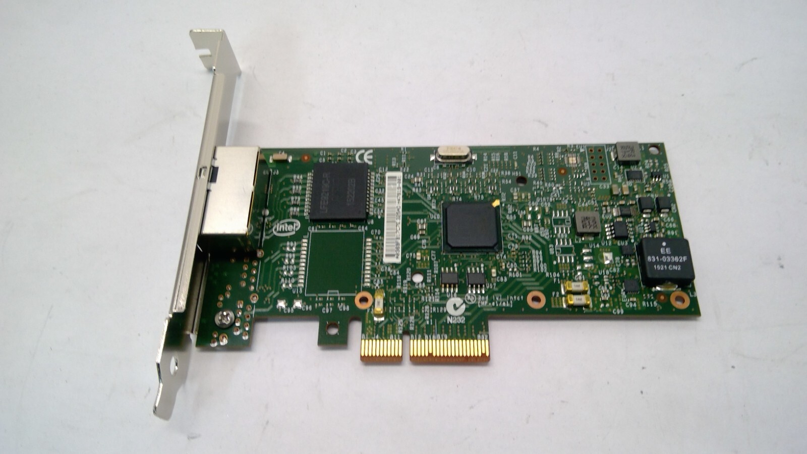 Intel I350-T2 Dual-Port Ethernet PCIe Gigabit Network Adapter P/N: I350T2BLK