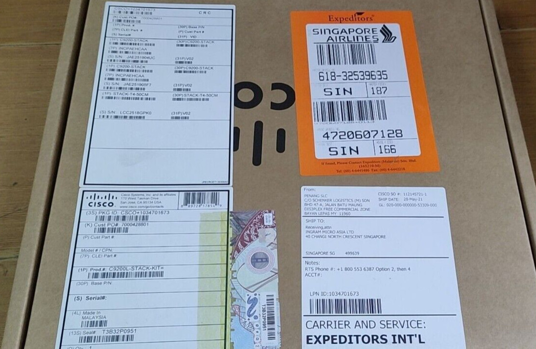 C9200L-STACK-KIT Stack kit for C9200L SKUs only