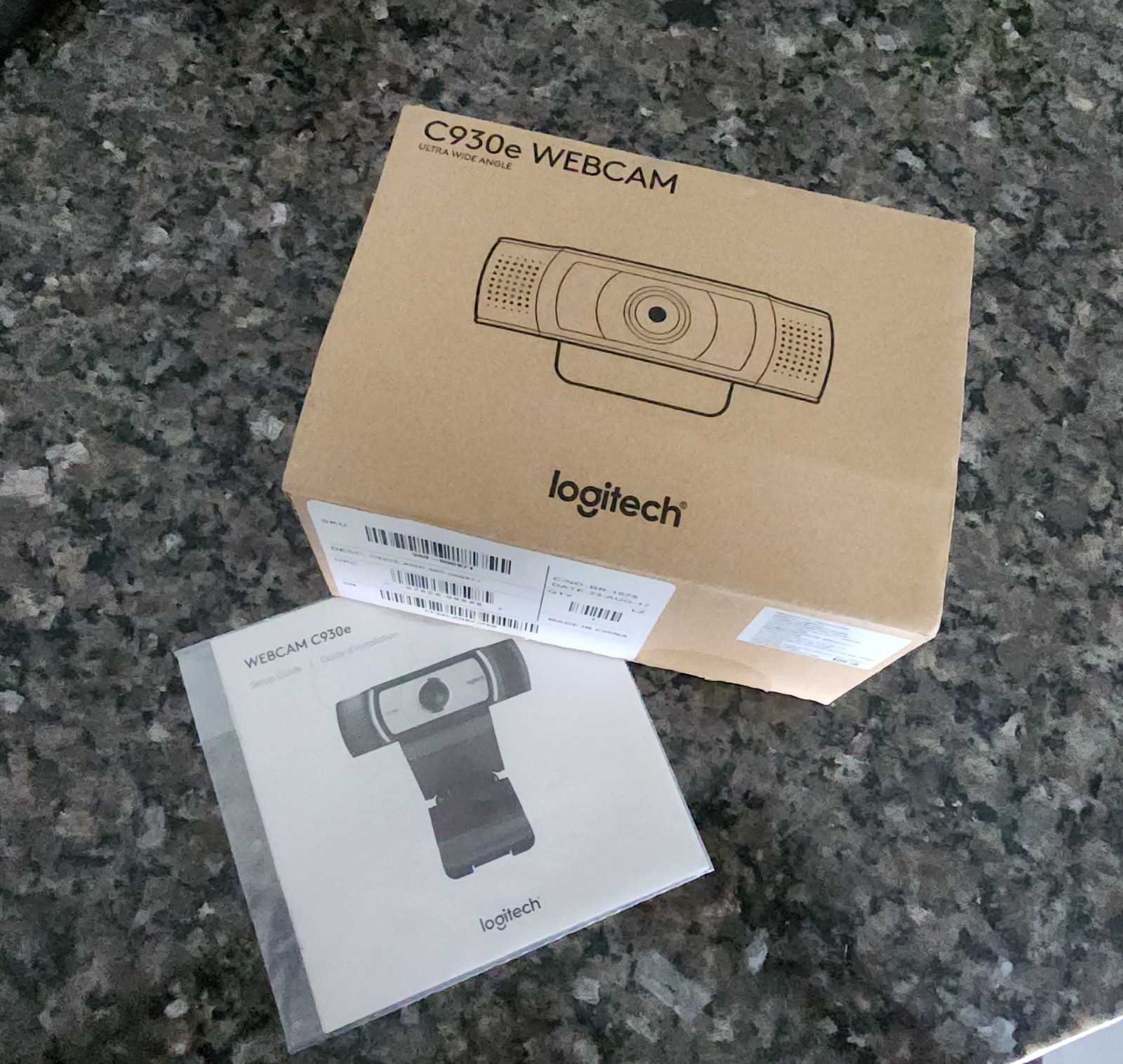 Logitech C930E 30 fps 1080p Video Webcam Zoom Businesses Meetings 