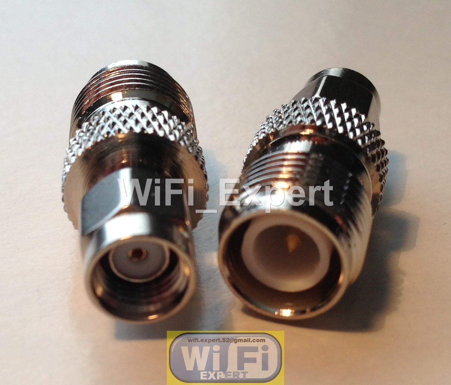 RP-SMA Female to RP-TNC Male WiFi Antenna Plug Jack Adapter Asus Buffalo Linksys