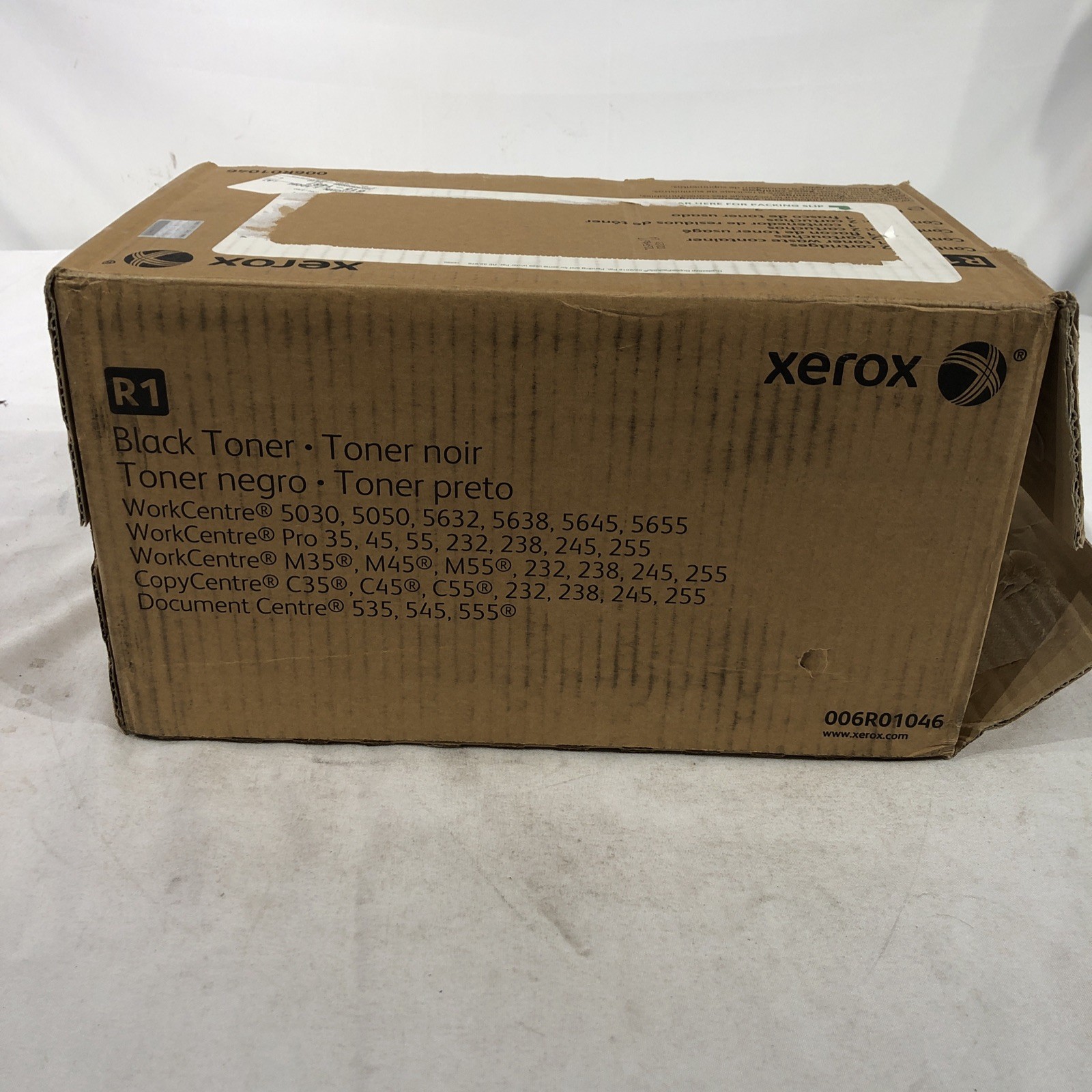 (2 Pack In Box) New Xerox 006R01046 Black Toner Cartridges WorkCentre 5655 5645