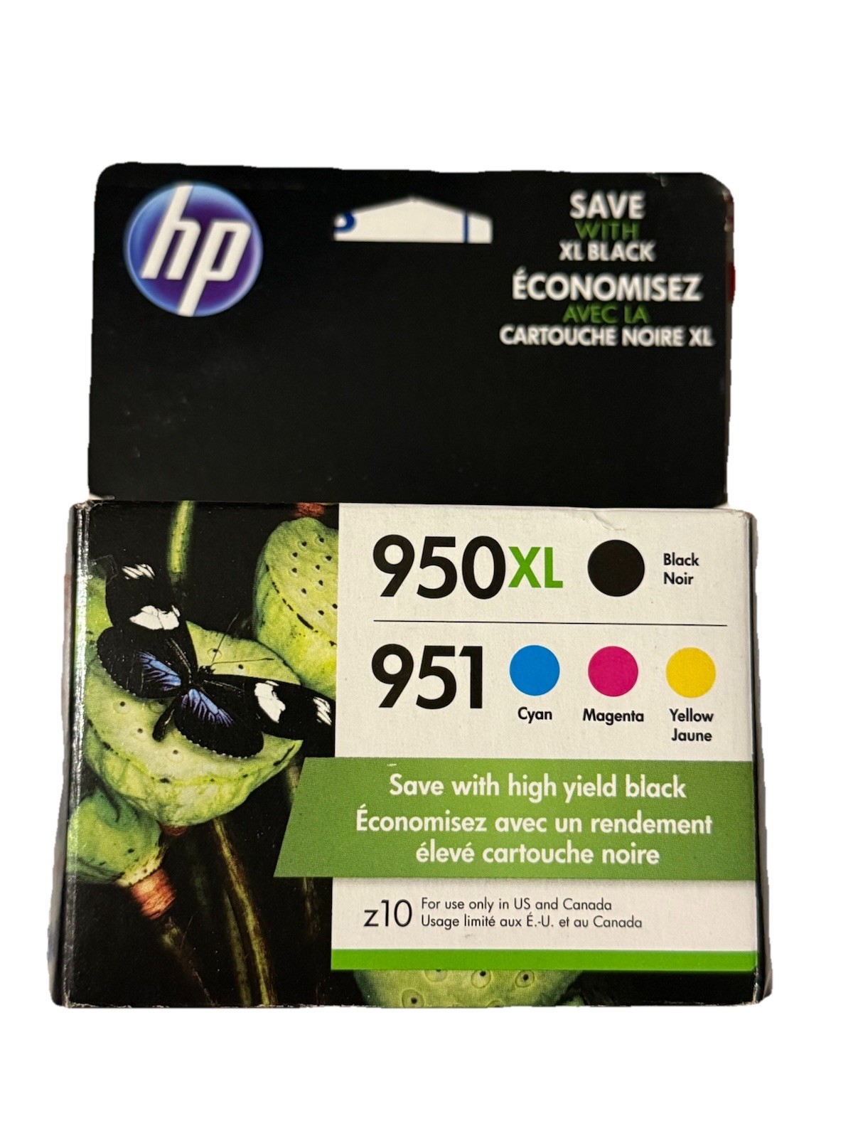4-PACK HP GENUINE 950XL BLACK & 951 COLOR INK OFFICEJET PRO 8610 SEALED 10/2020