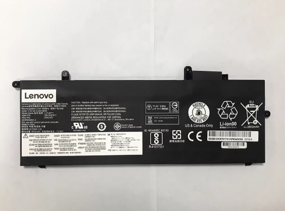 Genuine 01AV494 01AV430 57W Battery for Lenovo ThinkPad X1 Carbon 5th 6th Gen