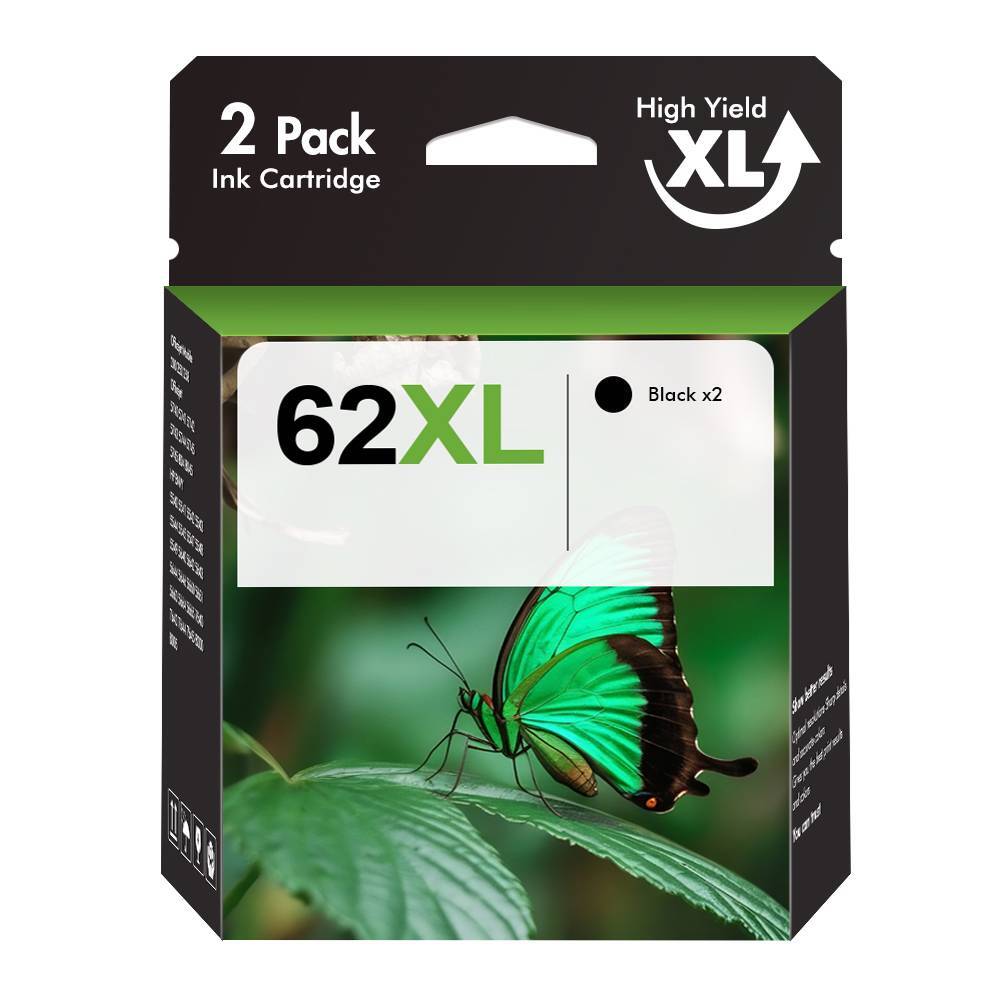 62 XL XXL Ink Cartridge 62 Ink for HP 62XL Envy 7640 5660 5540 5740 7645 Printer