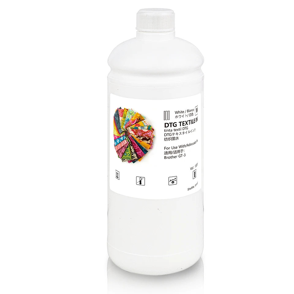 High Quality 1000ML Compatible Dtg Ink for Brother GT3 GTX-series Printers