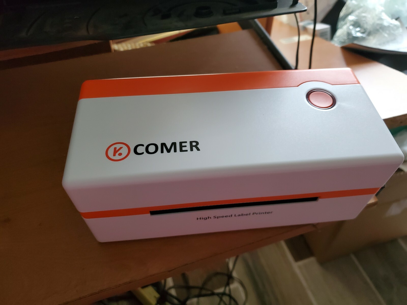 K Comer HD Thermal Shipping Label Printer 300DPI Direct Thermal 4x6 High speed 