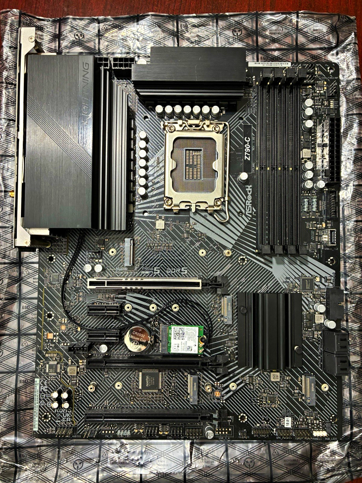 ASRock Z790-C Intel LGA 1700 ATX DDR5 SDRAM Gaming Motherboard