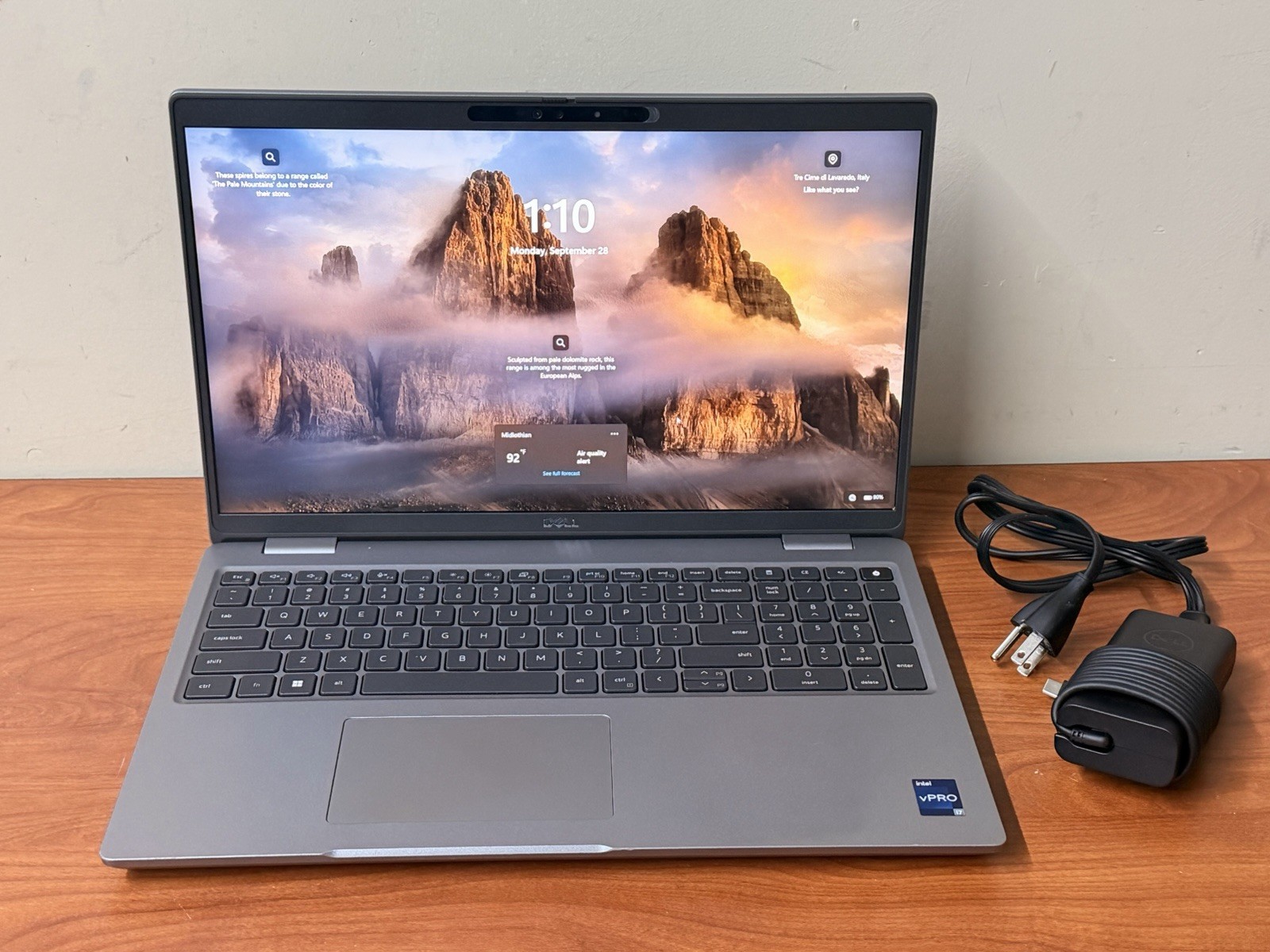 Touch Dell Precision 3581 15.6" i7-13800H 32GB 1TB SSD RTX A1000 6GB Windows 11
