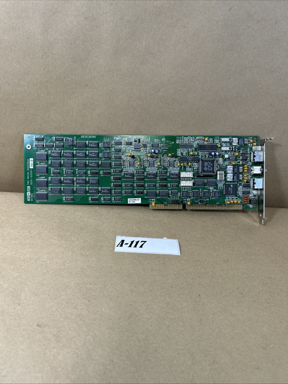 Vintage Media Vision Pro Movie Spectrum 650-0050-04-B Video Card