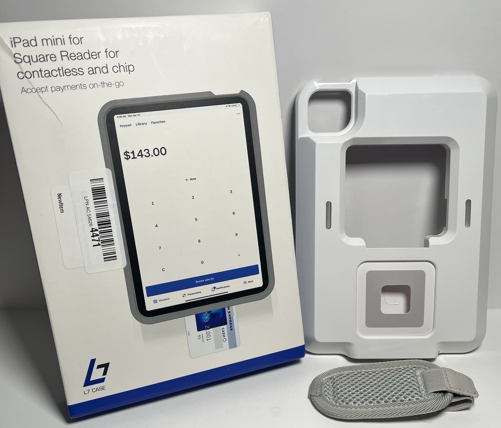 L7 Case for Square Reader and iPad mini 6th and 7th Generation