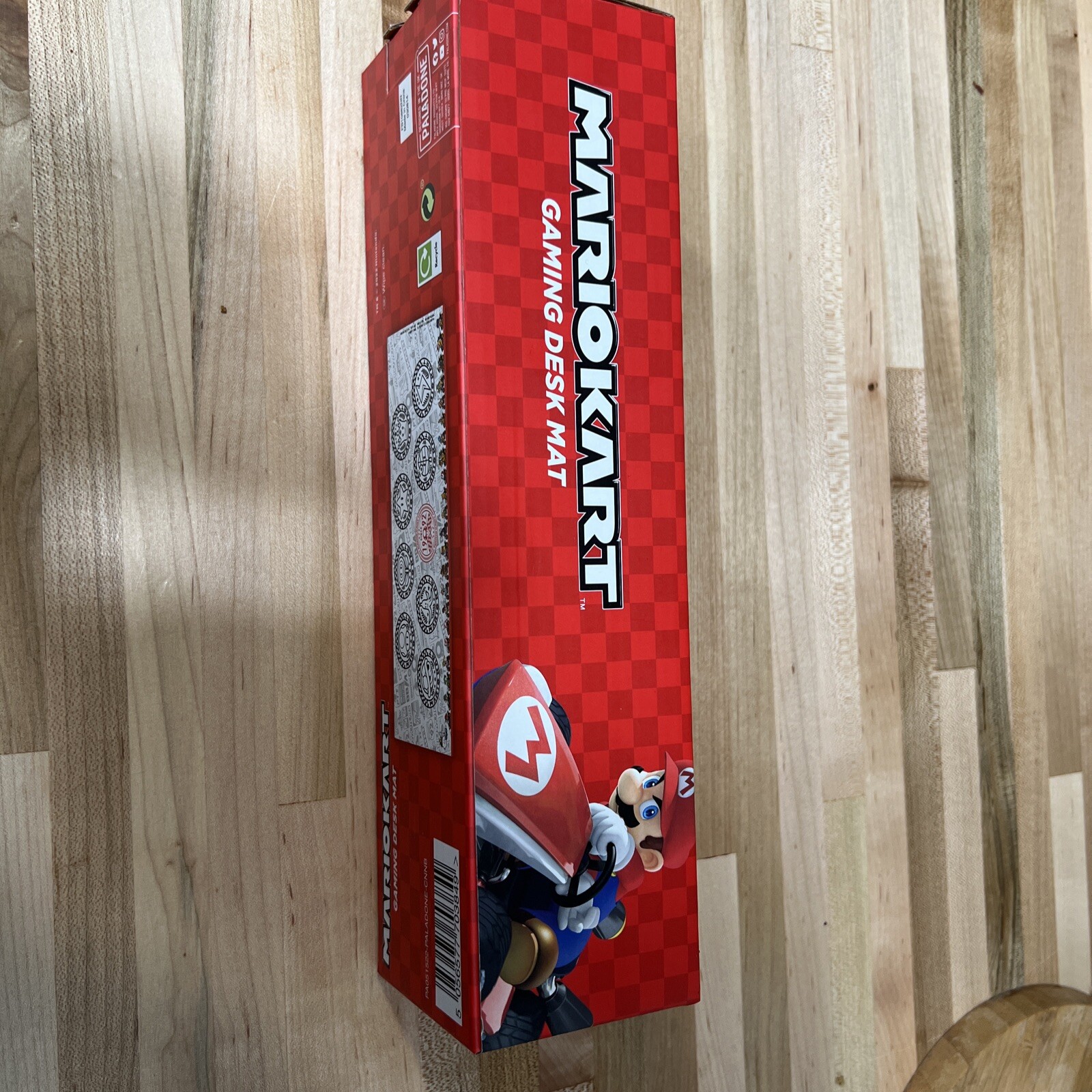 Mario Kart Collectible Gaming Desk Mat 10.2"x27.5" Licensed Paladone  NIB