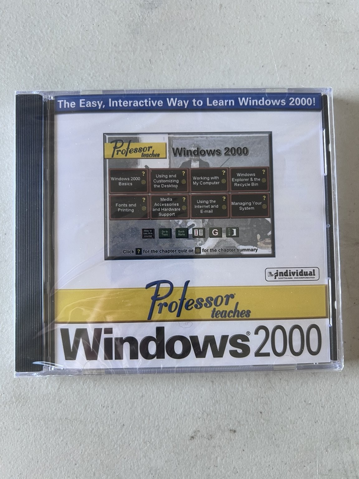 Professor Teaches Windows 2000 Training Software CD-ROM Individual Software