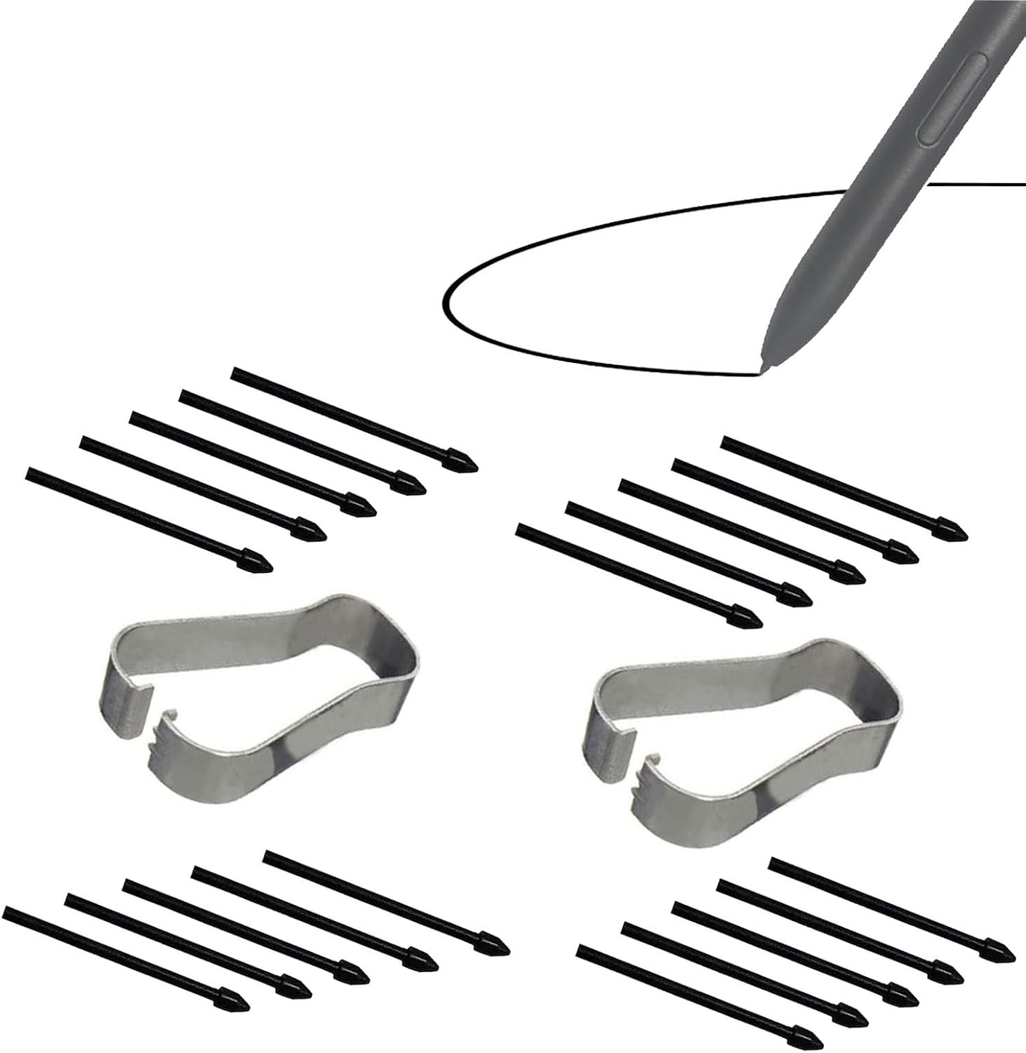 Galaxy Tab S6 Stylus Pen Nibs - 20 Pack Replacement for Tab S6 & Lite