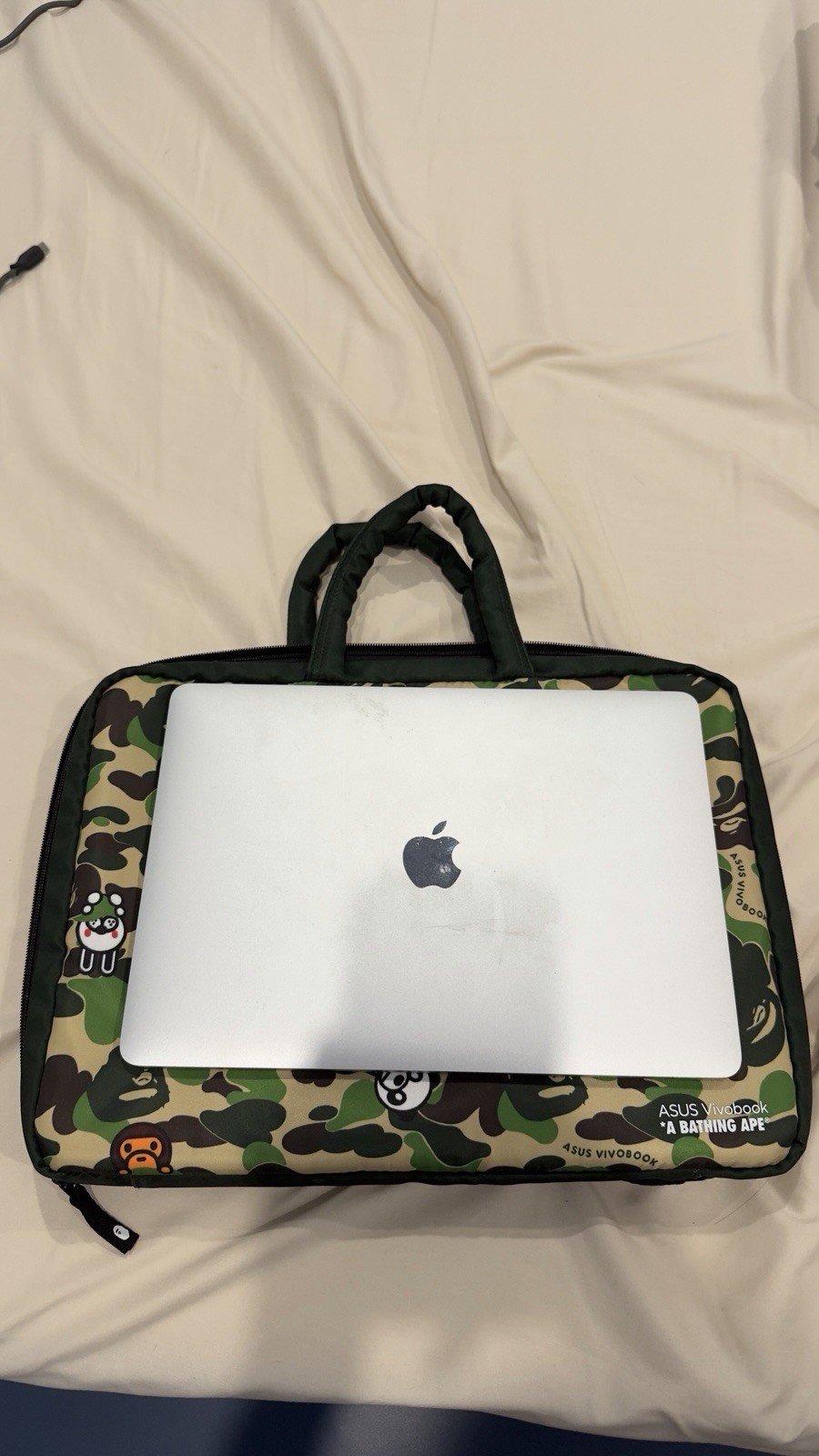 BAPE x ASUS Vivobook 15.6 Laptop Sleeve Camo Case Limited Edition