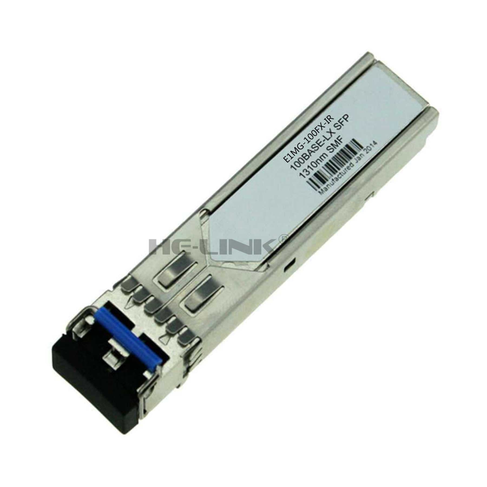 E1MG-100FX-IR Foundry Compatible 100BASE FX SFP 1310nm 15km Transceiver