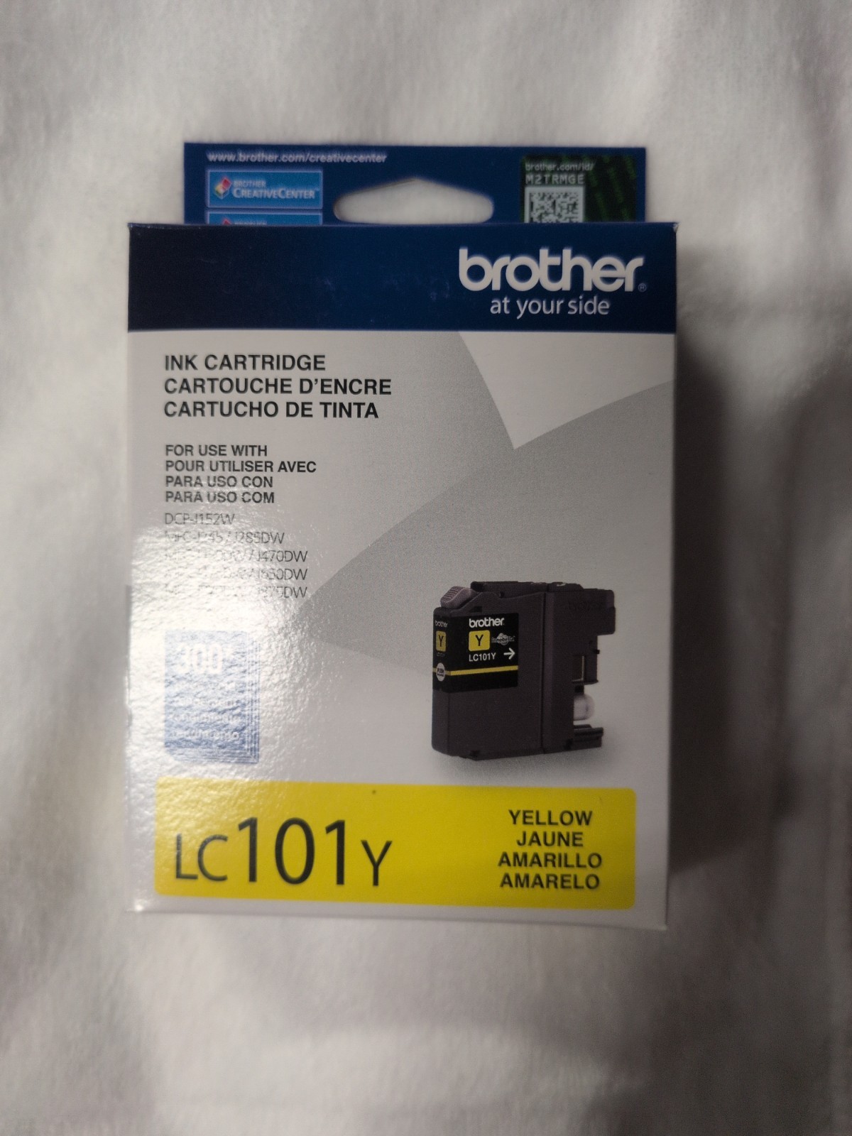 LC101Y New Genuine Brother Yellow Ink Cartridge 