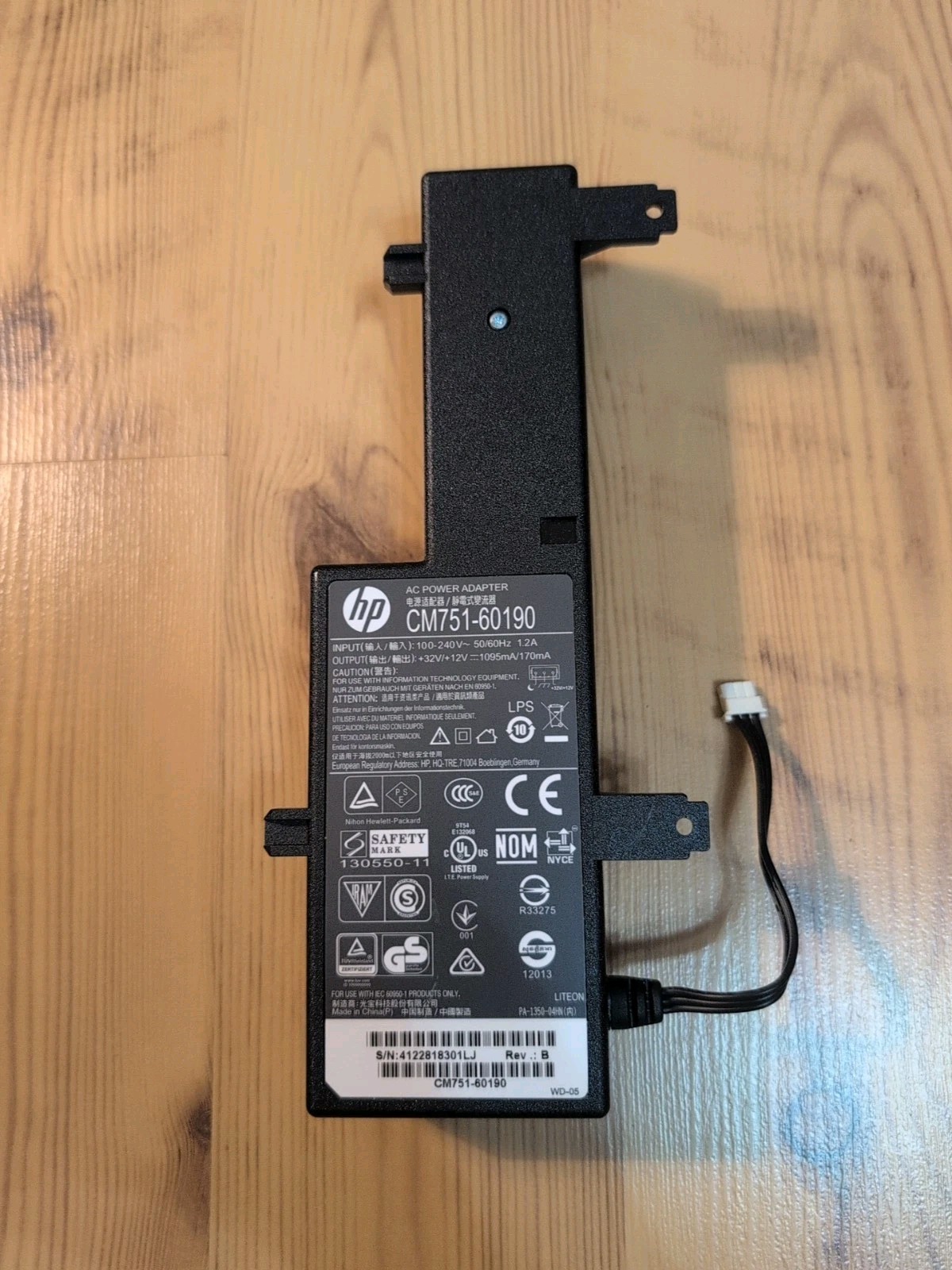 HP Officejet Pro Power Supply CM751-60190 fits 8600 8610 8620 and 8630 TESTED