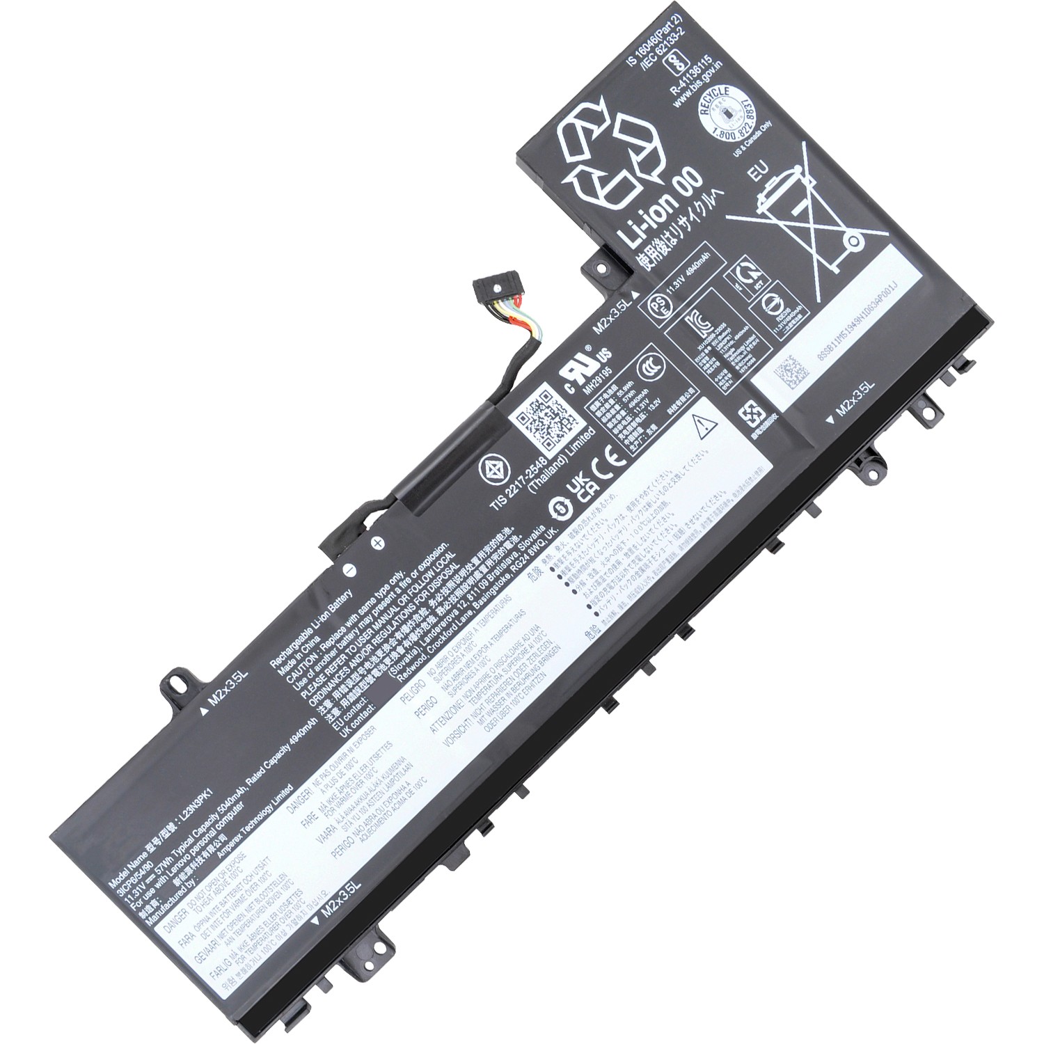 US L23B3PK1 L23D3PK1 L23M3PK1 L23N3PK1 Battery for L enovo IdeaPad Slim 5-14IMH9