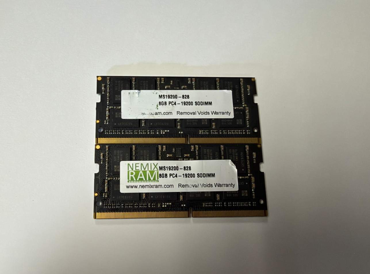 NEMIX RAM 16GB 2x8GB DDR4 SO-DIMM PC4-19200 Laptop RAM Tested Working