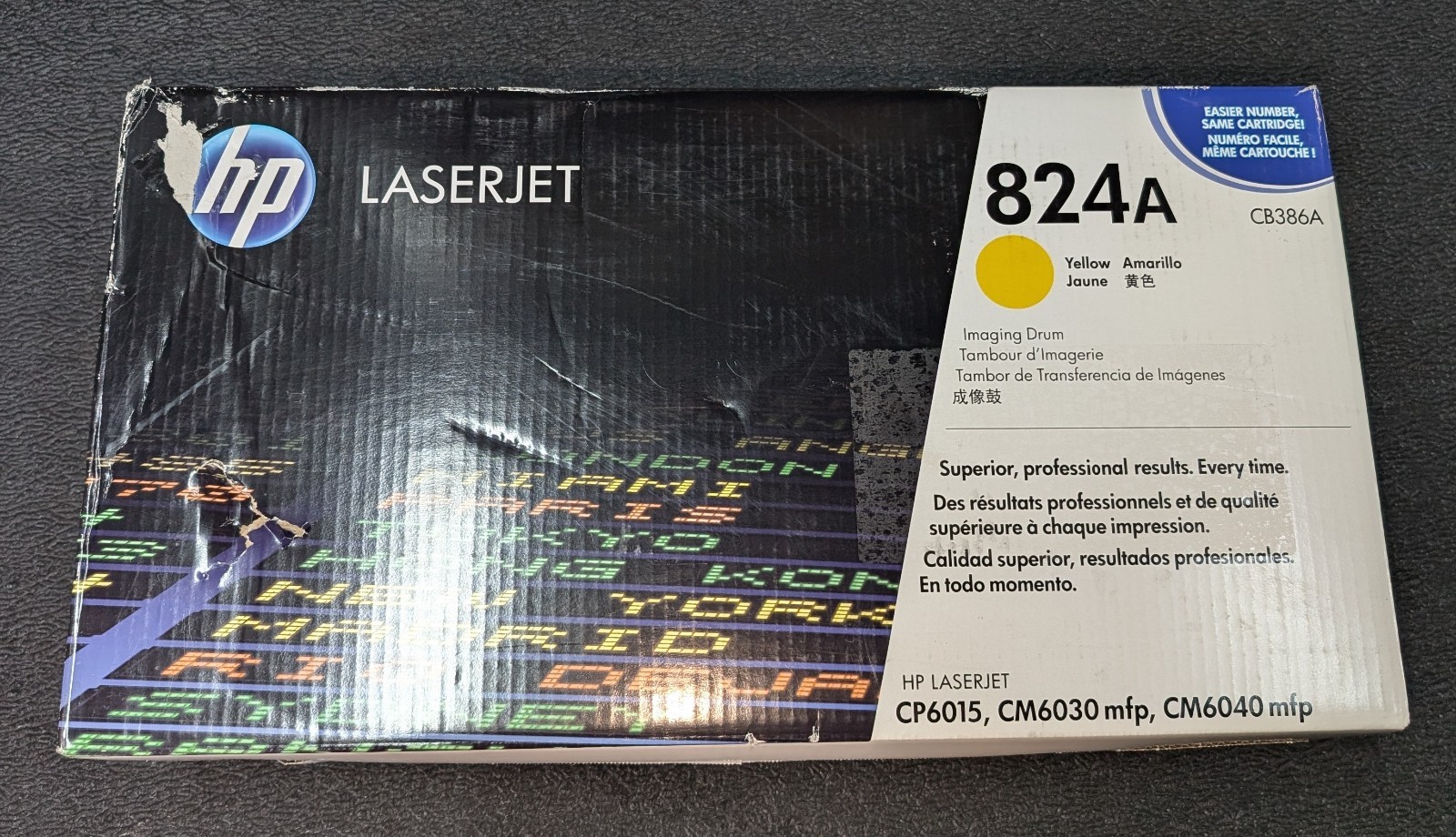Set Genuine HP 824A Genuine CB384A CB385A CB386A CB387A Imaging DRUMS