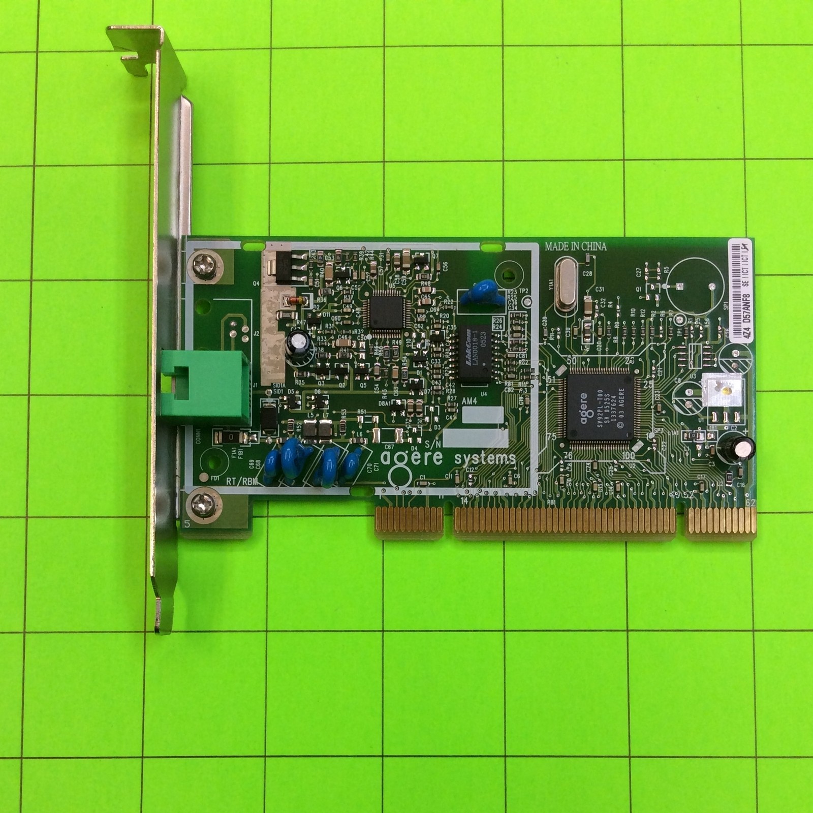 HP Pavilion A1110Y PC D-1156 Modem D-1156I#/A1A 5188-2582 Agere Systems Agere
