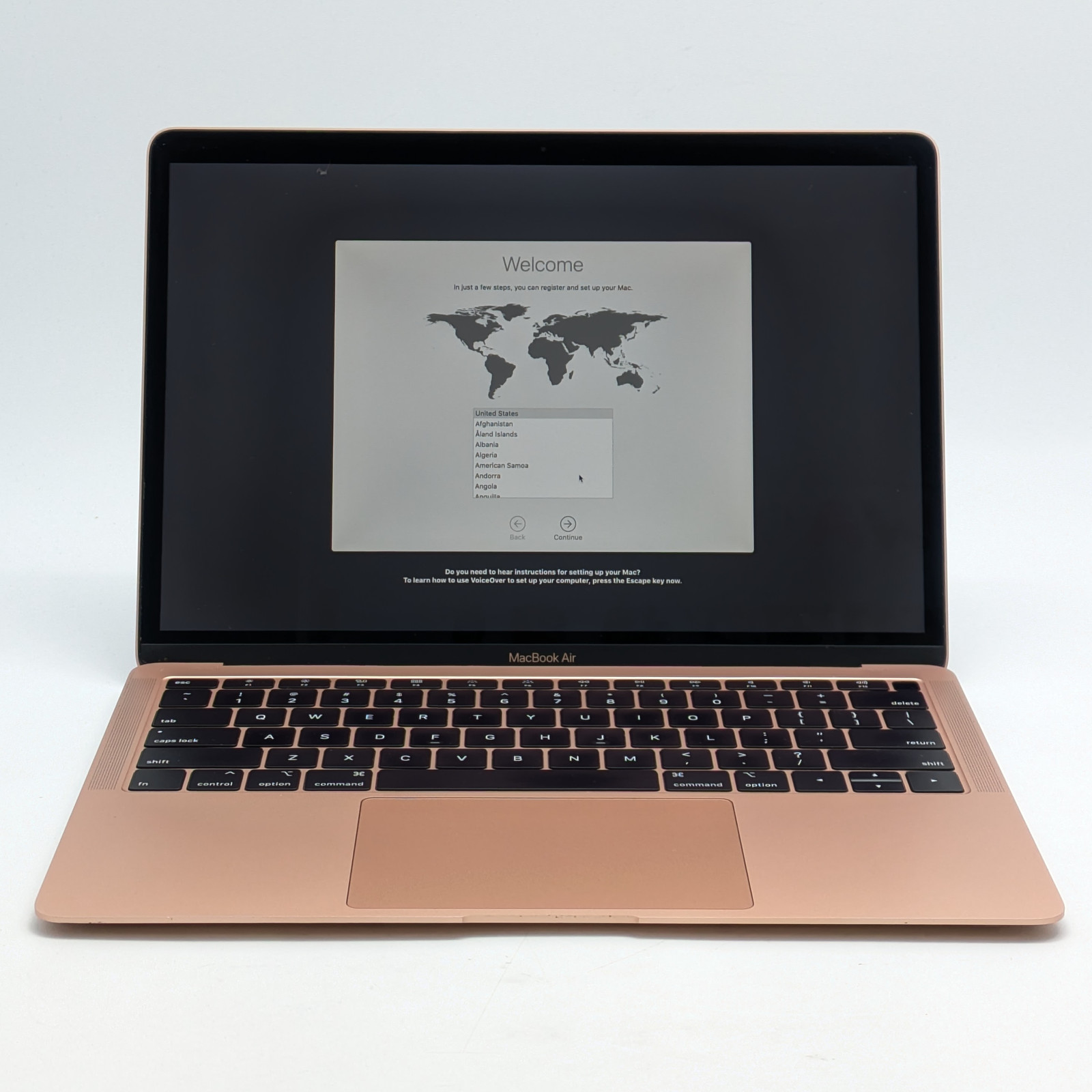 Apple MacBook Air 2018 13.3" i5-8210Y 128GB SSD 8GB DDR3 macOS