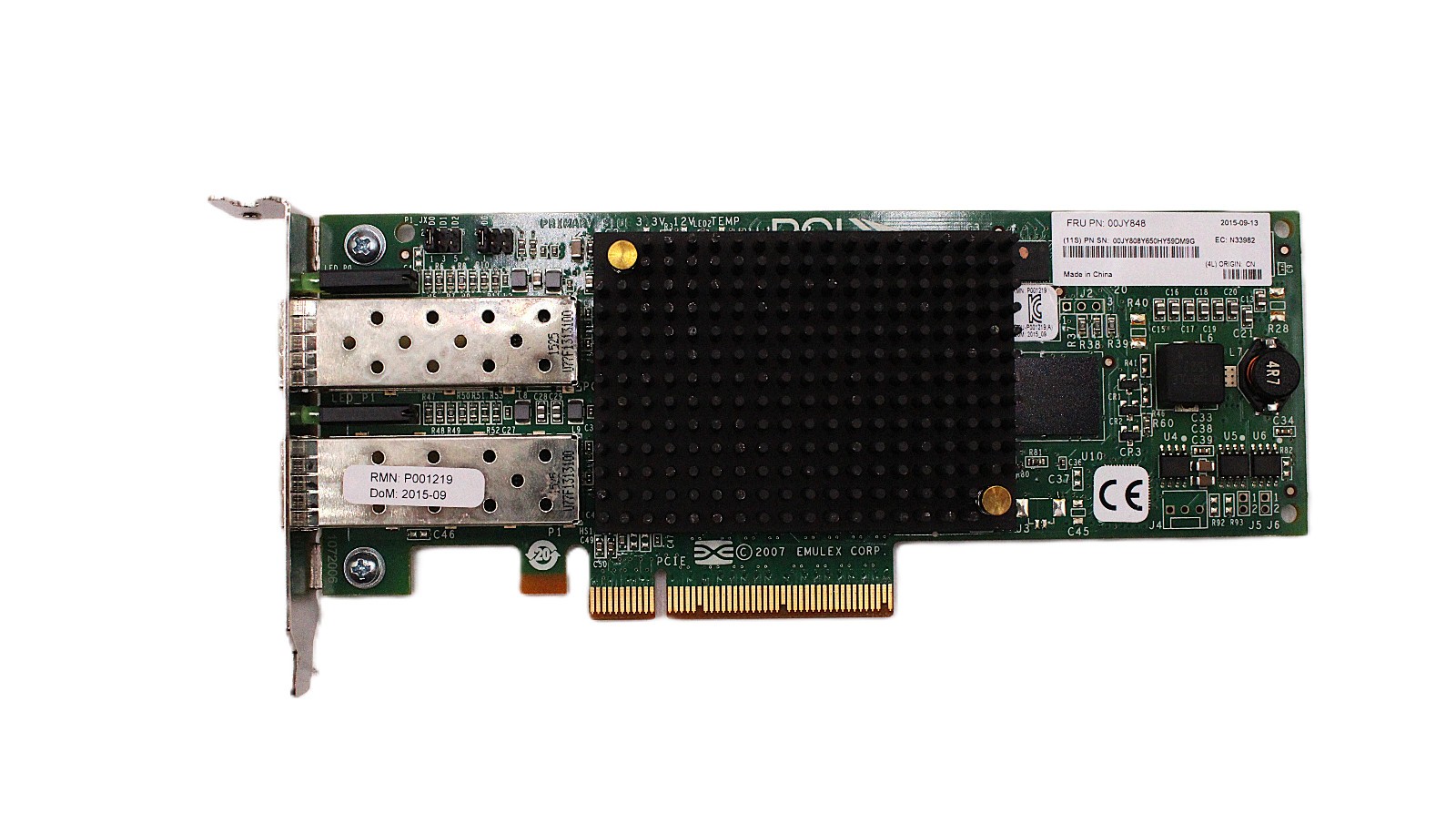 Lenovo 00JY848 | 00ND485 Emulex 2-Ports Network Adapter LOW PF