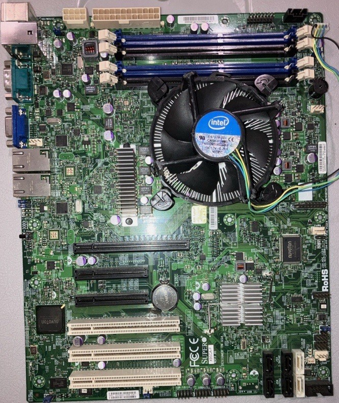 Supermicro X9SCA-F Intel C204 LGA1155 ATX Server Motherboard W/ Xeon E3-1225V2