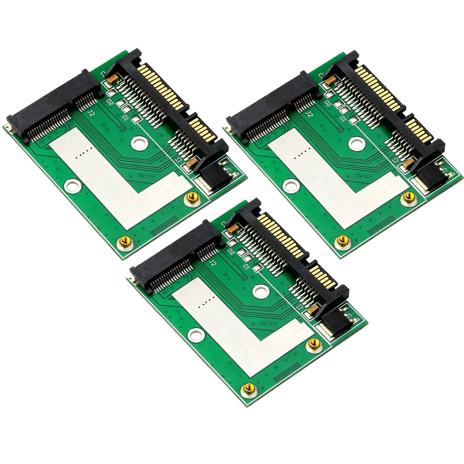 Mini mSATA SSD To 2.5" SATA 6.0 Gps Adapter Converter Card IDE HDD For Laptop