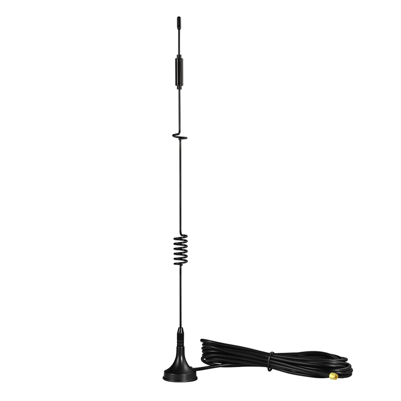 2 Pack 4G LTE 12Dbi 700-2700MHz Cellular Magnetic Base Mount SMA Male Antenna