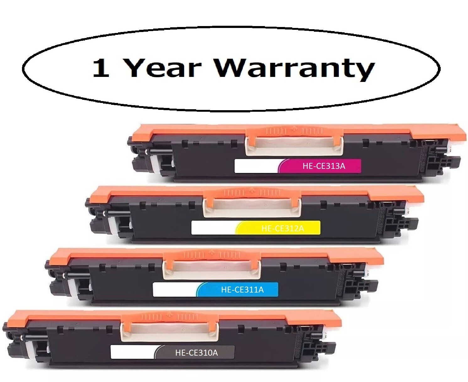 Search4Toner COMPATIBLE for HP 126A CE310A CE311A CE312A CE313A Full Set CP1025