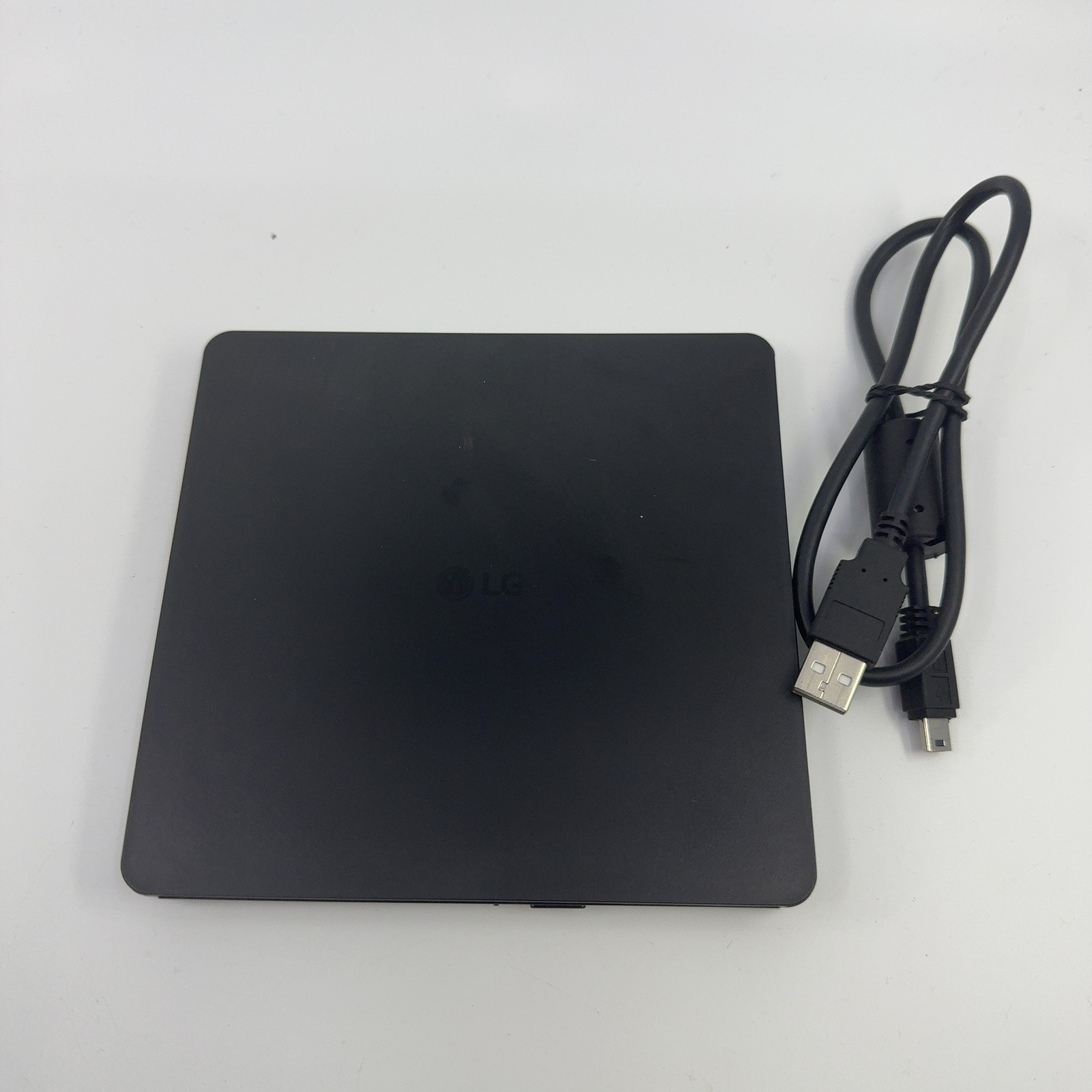 LG GP63EX70 Slim Portable External DVD Writer USB Black with USB Cable