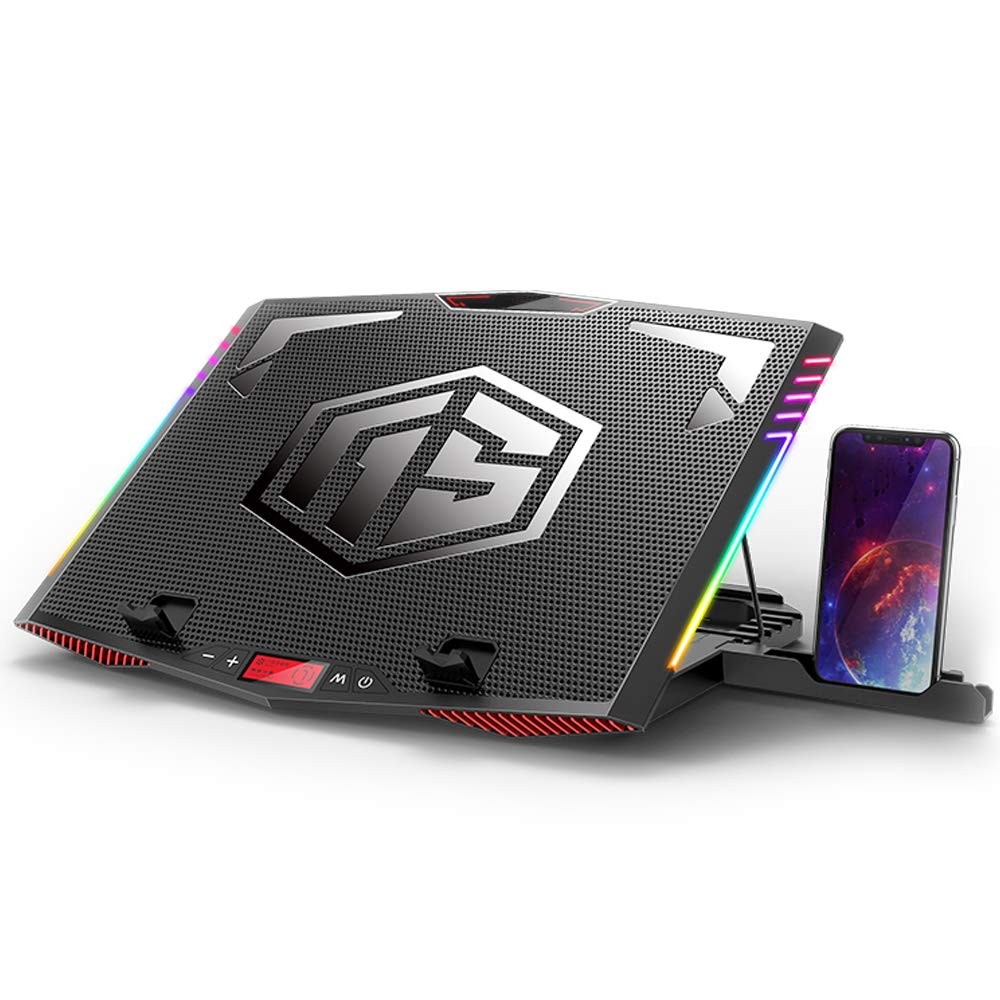 MeFee RGB Laptop Cooling Pad for 15.6-21 Supports 15.6--21 inch laptops,