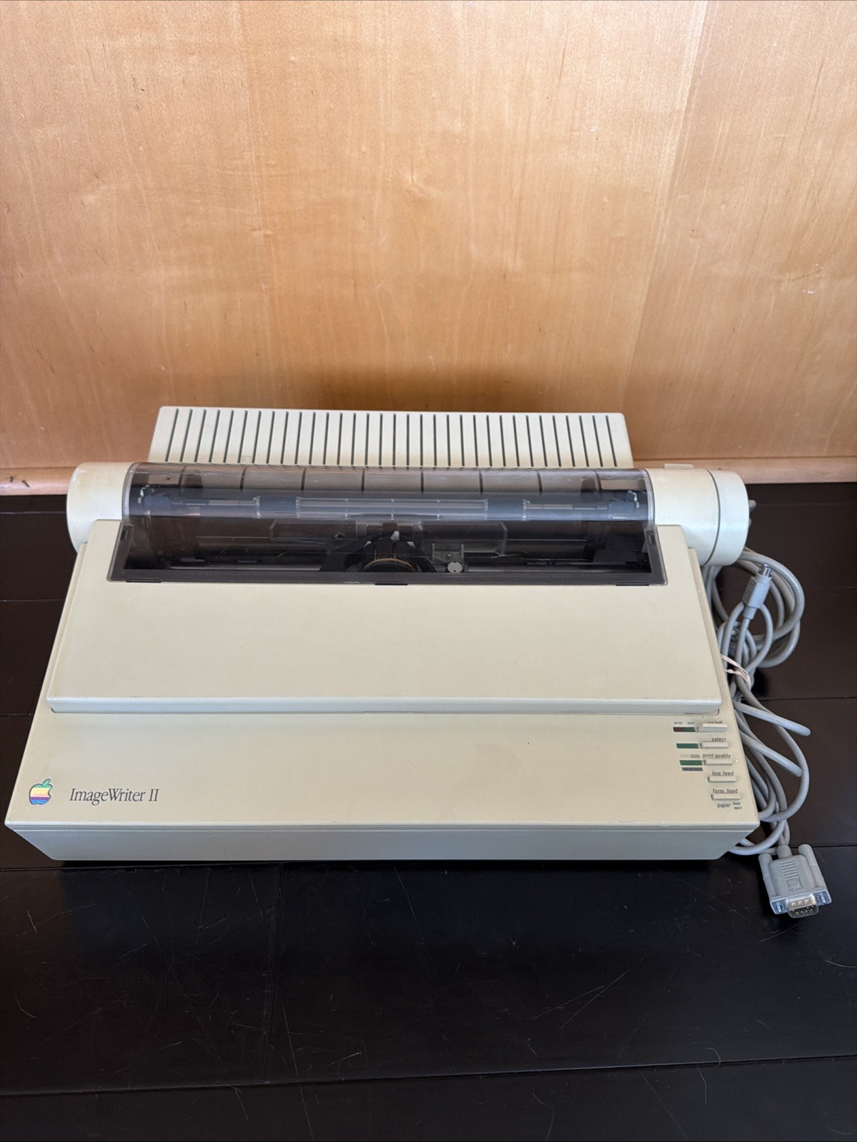 Vintage Apple ImageWriter II Dot Matrix Printer Model Compatible with Apple