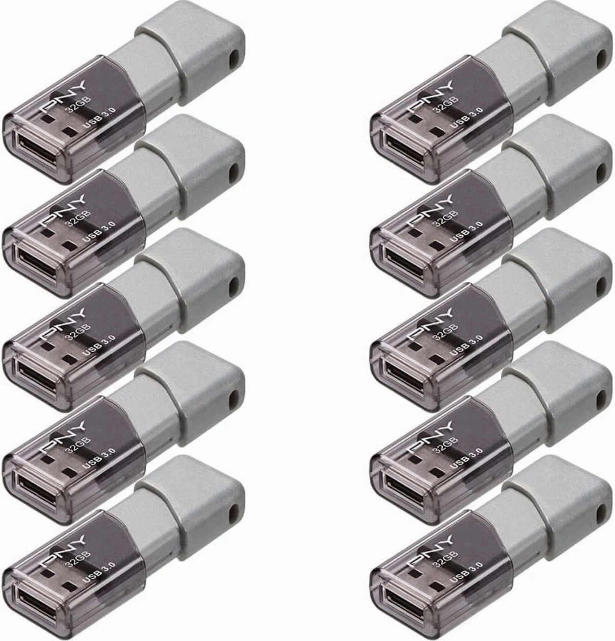 PNY 32GB Turbo Attaché 3 USB 3.0 Flash Drive- 32GB, 100Mbps Speed & Portability