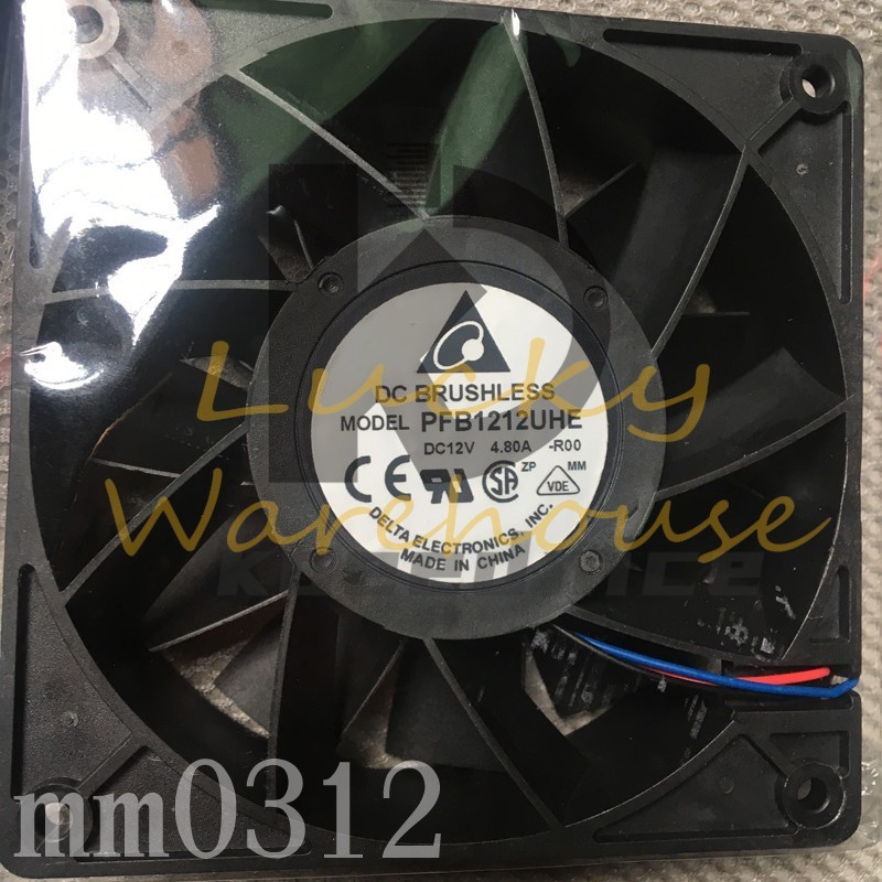Delta  PFB1212UHE Fan 120mm 12038 12V 4.8A super large air volume cooling fan
