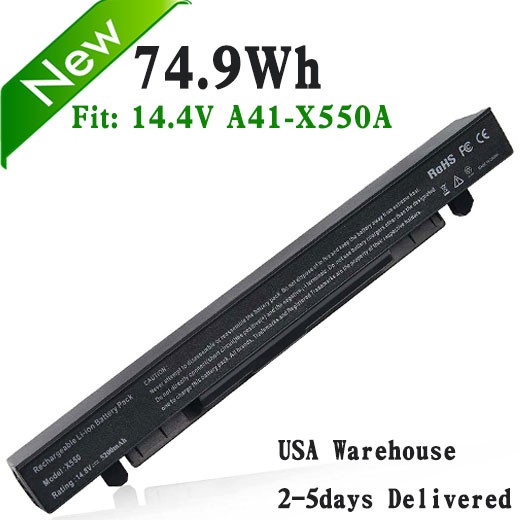 A41-X550A 8Cell Battery Fit Asus X550B X550C X550CA X550CC X550V X550VC X550D