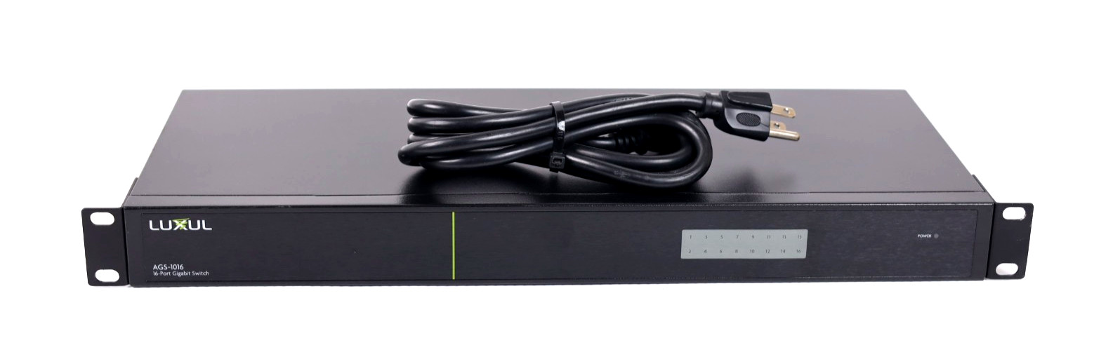 Luxul AGS-1016 16 Port Gigabit Ethernet Switch y265