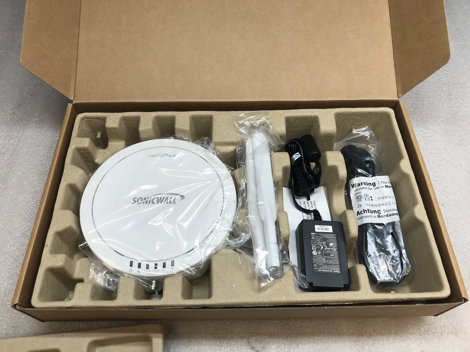 SonicWall APL23-081 SonicPoint-N Dual Radio Wireless AP Ethernet New Open Box
