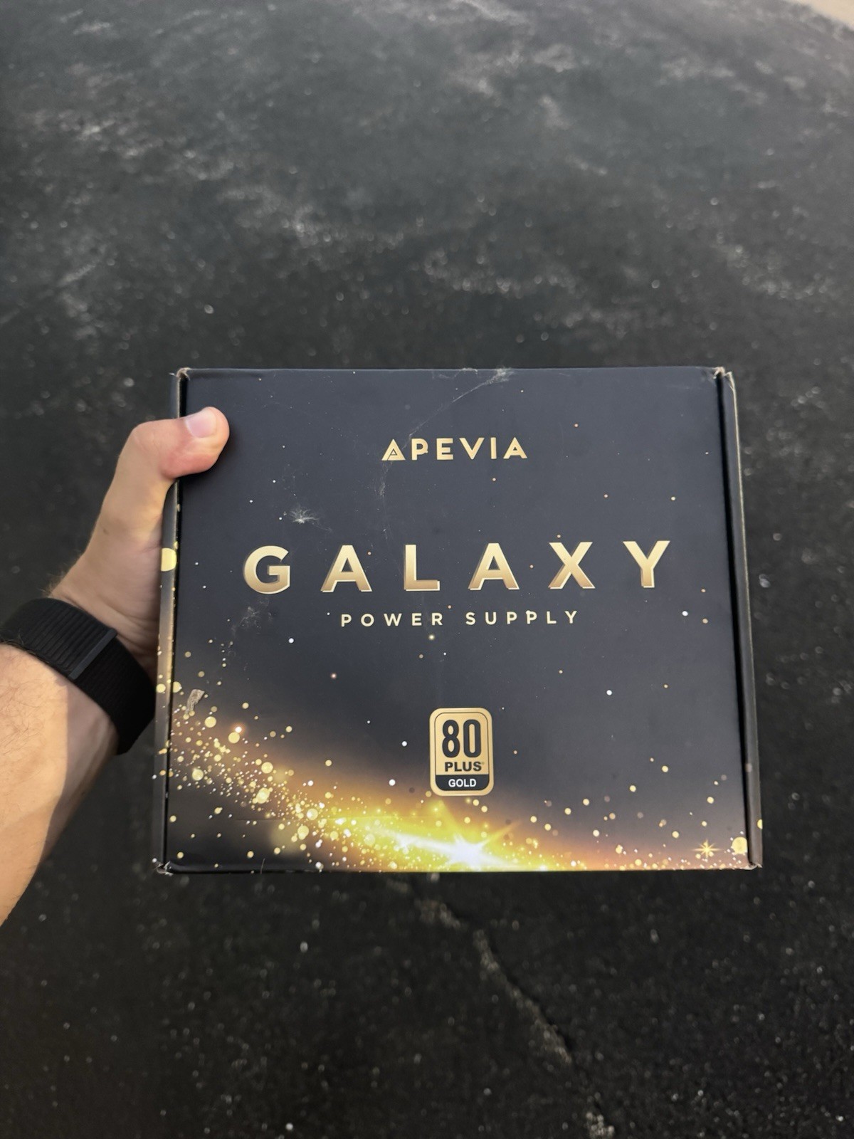 Apevia 650W Galaxy series 80+ Gold certified ATX-GX650W Power Supply