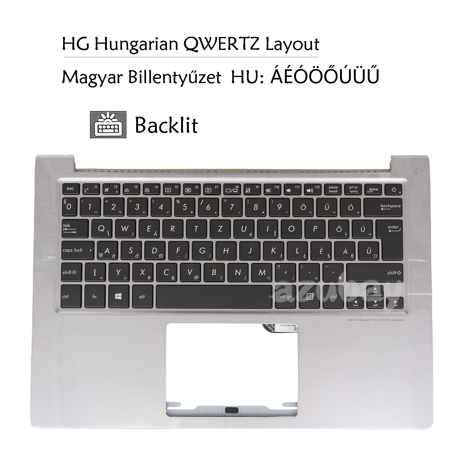 HU CS CF Keyboard Cover for ASUS 90NB04Y1-R31HU0 90NB04Y1-R31CS0 90NB04Y1-R31CB0