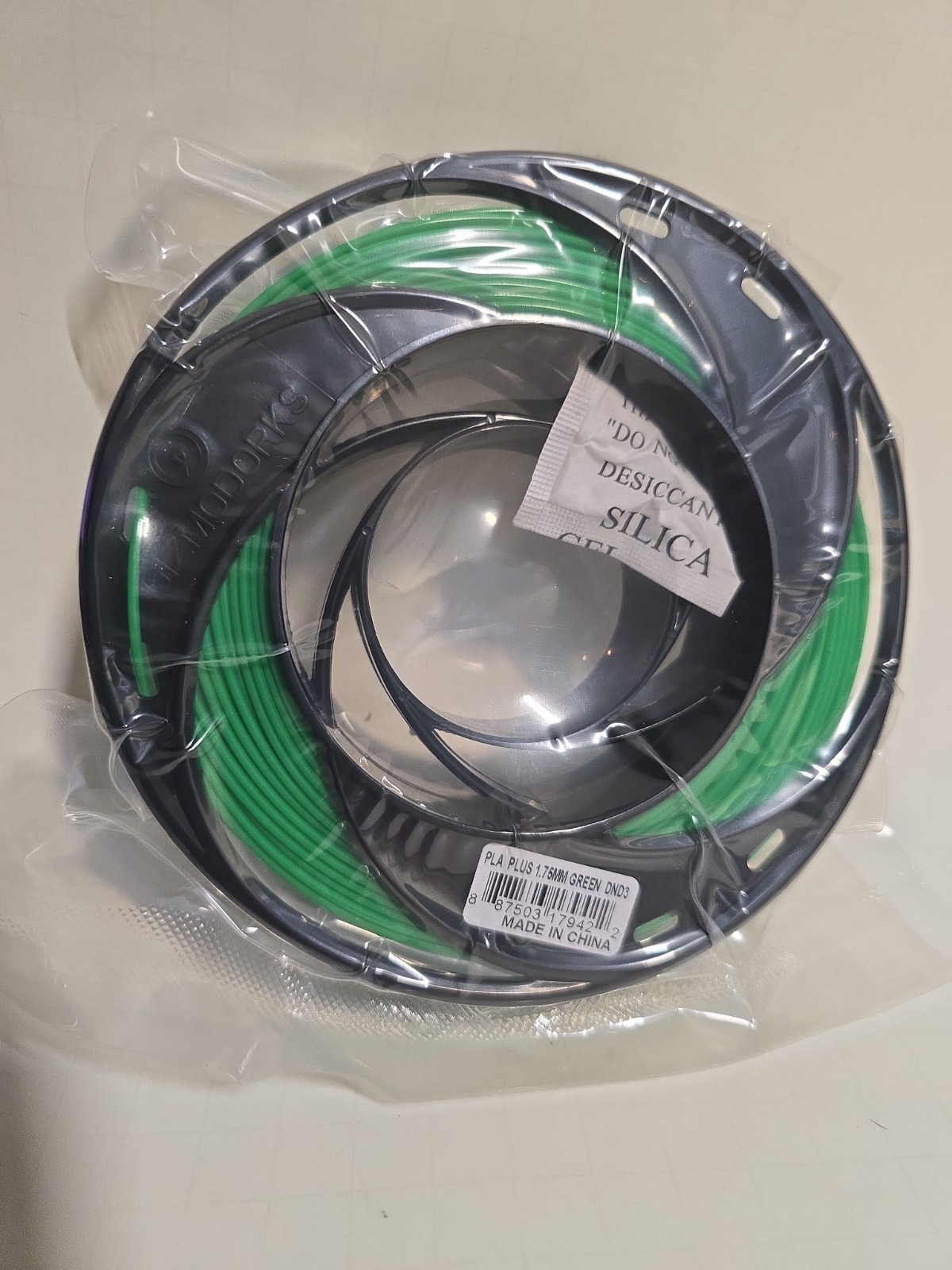 Gizmo Dorks 3D Printer PLA Plus Filament 1.75mm Green DND3 NEW Sealed