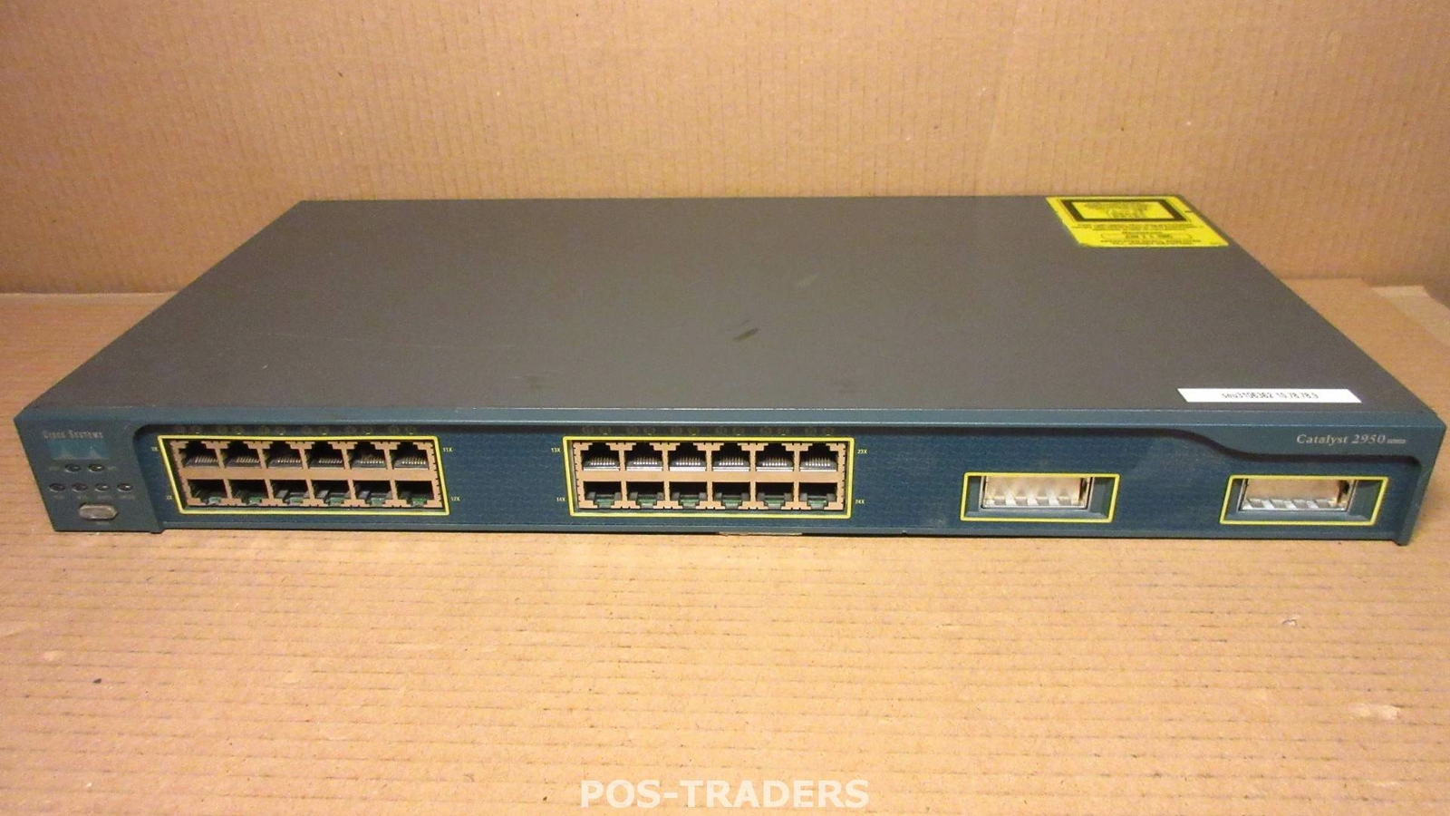 Cisco WS-C2950G-24-EI - 24-Port Fast Ether 2-Port 1000Base-x GBIC Uplinks Switch