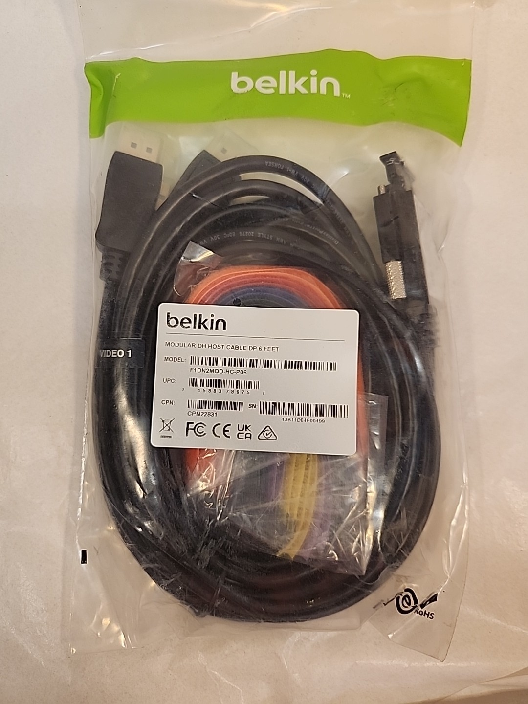 Belkin F1DN2MOD-HC-H06 Modular DH Host HDMI 6 Feet
