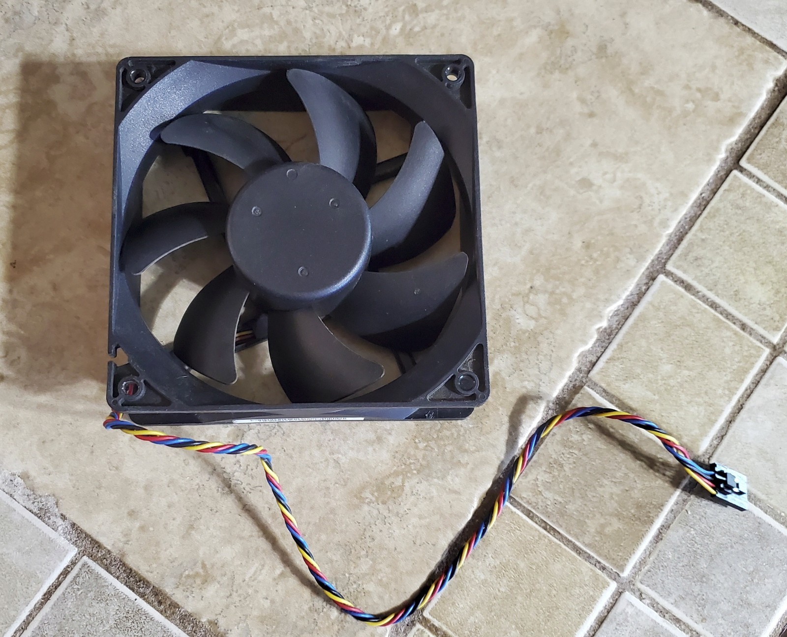 OEM 0NN495 Foxconn Brushless 5 Pin Case Fan PV123812DSPF01 12V 0.9 AMP