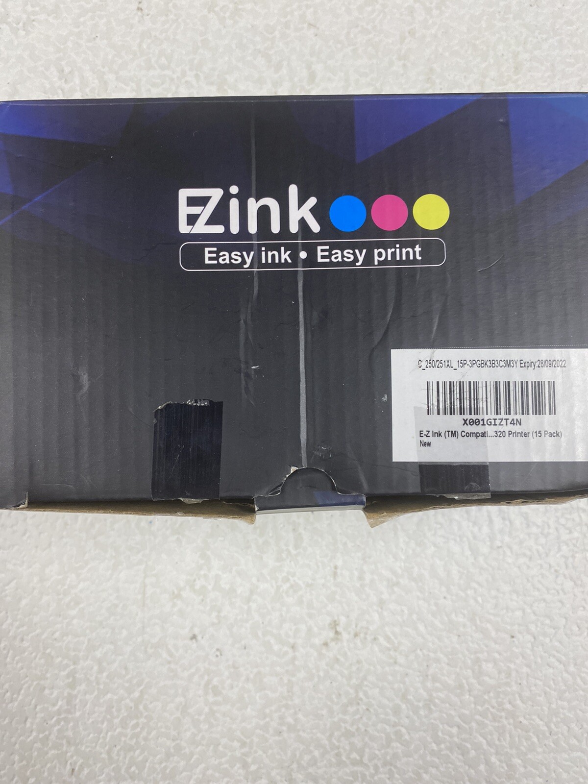 EZINK 10 Ink Cartridges PG1250XL CL1251XL 250XL 251XL (4BL ,2rd ,2yl, 2Bl)