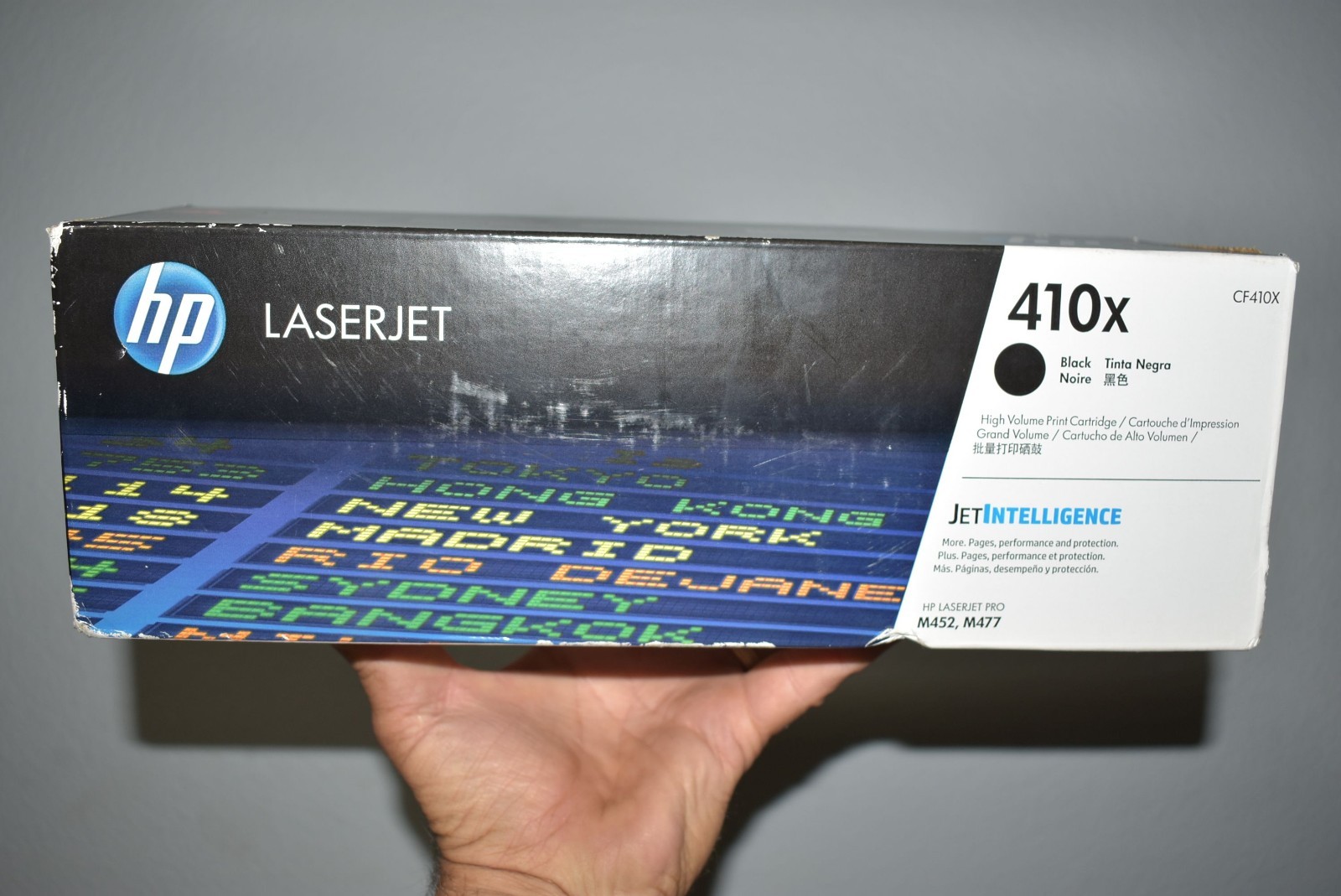 GENUINE HP 410X CF410X HIGH VOLUME (BACK) LASER TONER PRINT CARTRIDGE NEW