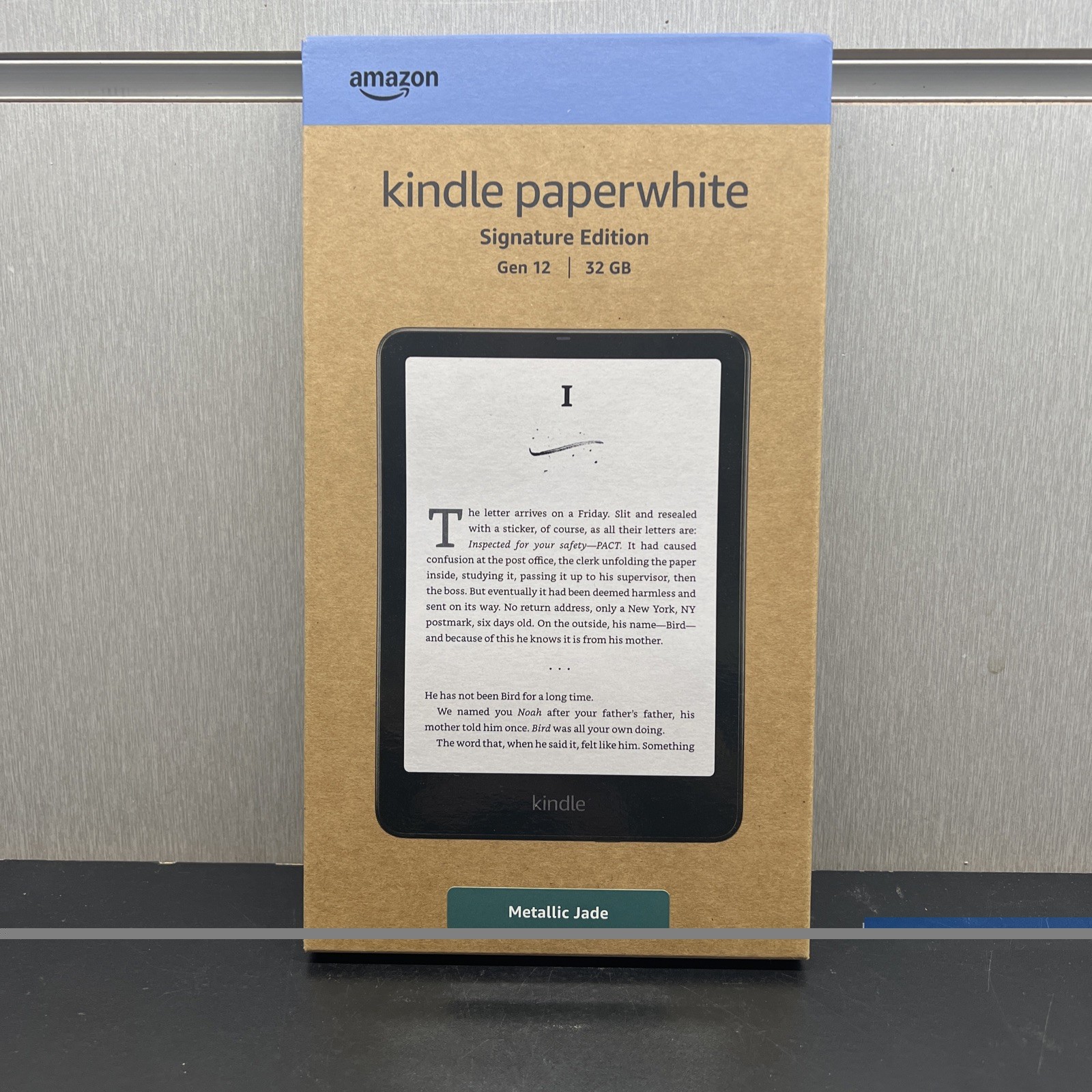 Amazon Kindle Paperwhite Signature Edition 32GB Gen 12 Metallic Jade NEW SEALED