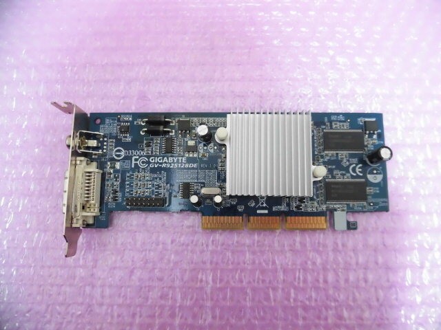 Gigabyte Gv-R925128De Amd Radeon 9250 128Mb Ddr Agp Low Profile Only
