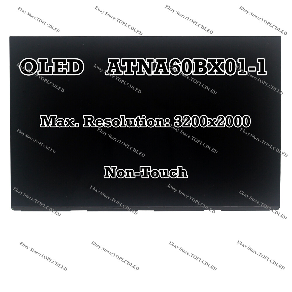 16.0" OLED ATNA60BX01-0 ATNA60BX01 3200x2000 LCD Display Screen Non-Touch Panel